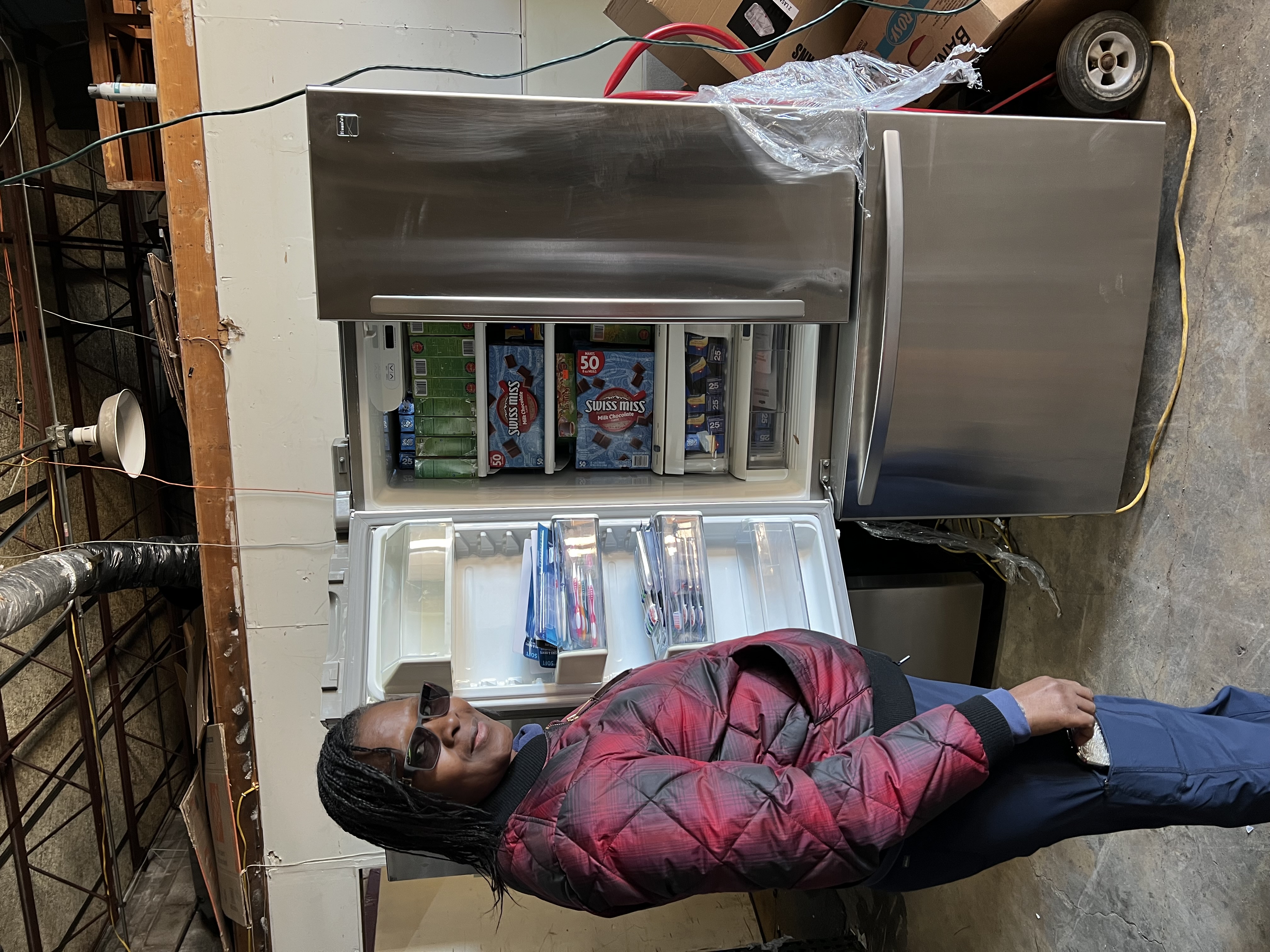 Supplies purchased and organized for direct distribution to women and children in need